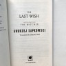 Andrzej Sapkowski "The Witcher Series. The Last Wish" / Анджей Сапковский "Ведьмак. Последнее желание"