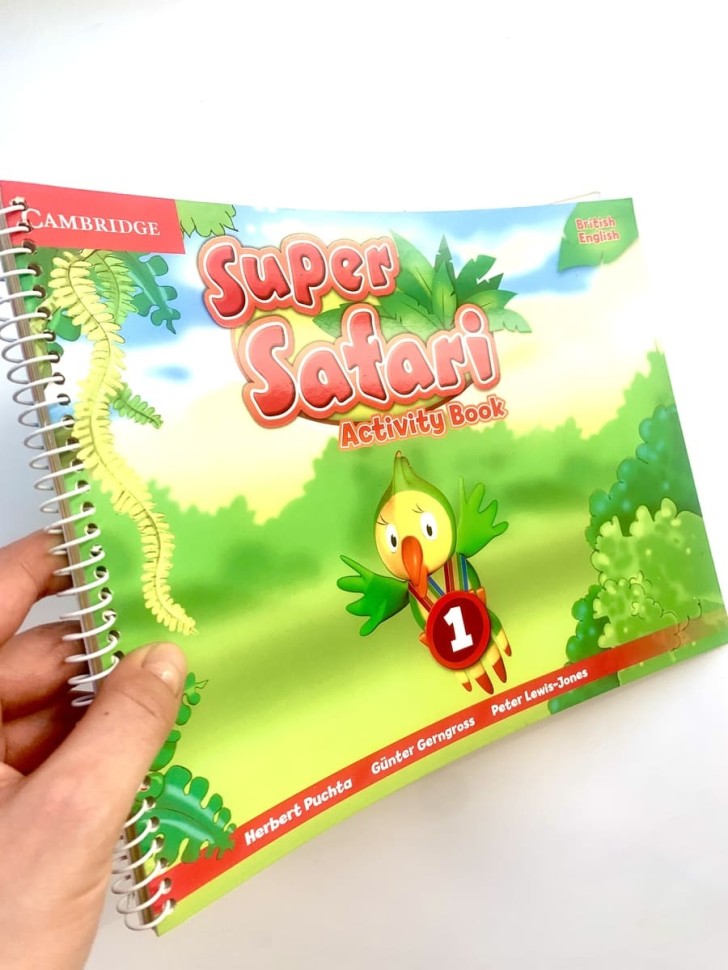 Super Safari 1 (British) Pupil's+Activity Book+CD+DVD
