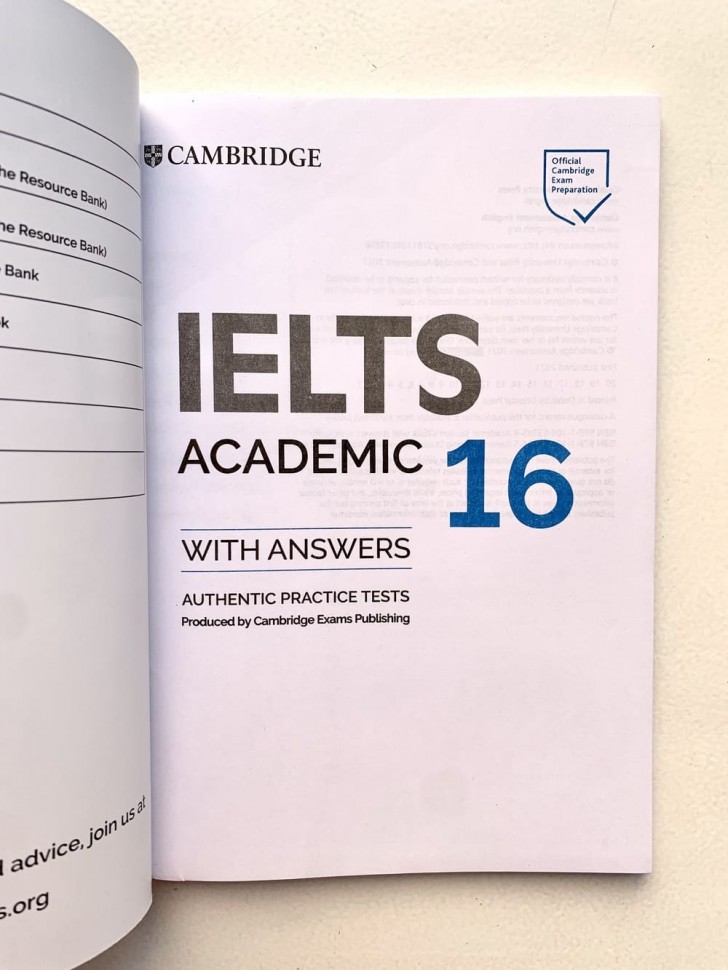 IELTS Cambridge 16 (Academic) + CD